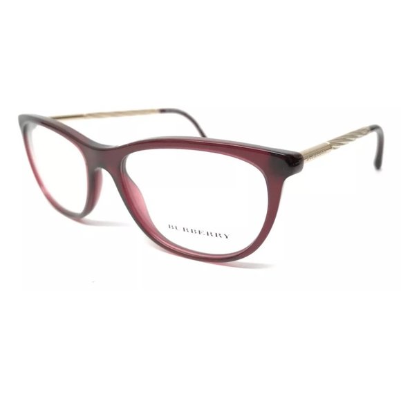 Burberry Women's Bordeaux Red Eyeglasses! - Picture 1 of 4